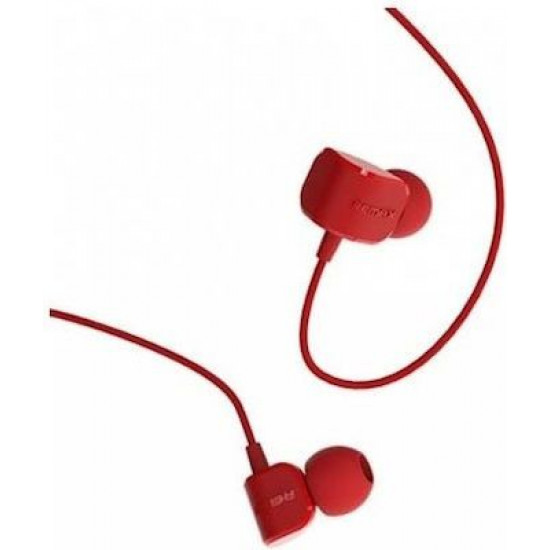 REMAX  Earphones RM-502 3.5mm Red