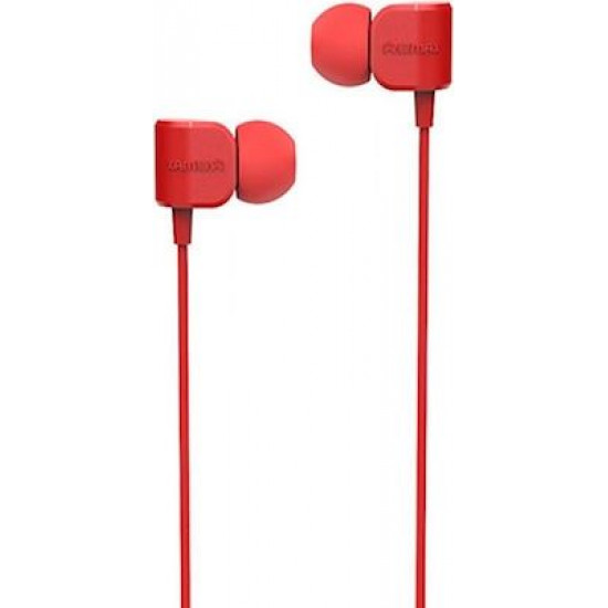REMAX  Earphones RM-502 3.5mm Red