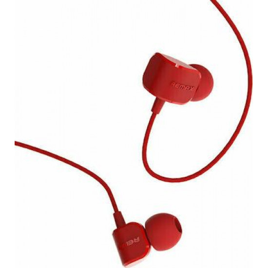 REMAX  Earphones RM-502 3.5mm Red