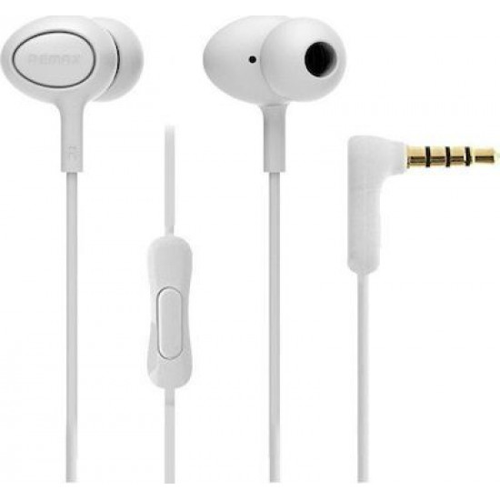 REMAX  Earphones RM-515 3.5mm White