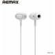 REMAX  Earphones RM-515 3.5mm White