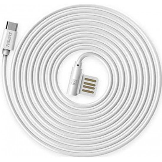 REMAX  DATA Cable RAYEN microUSB White