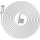 REMAX  DATA Cable RAYEN microUSB White