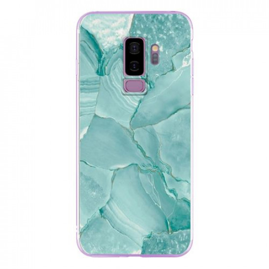 Silicon Marble Case Samsung S9 Plus SM3 Green