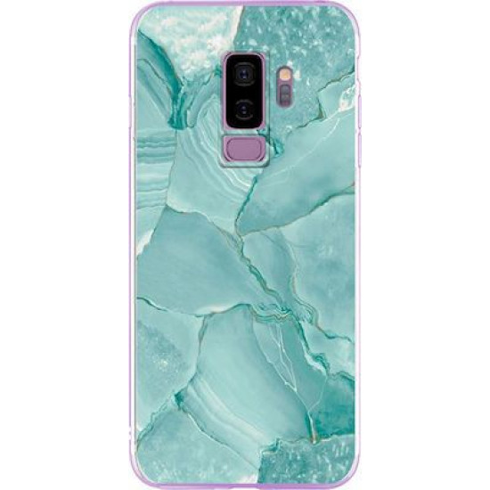 Silicon Marble Case Samsung S9 Plus SM3 Green
