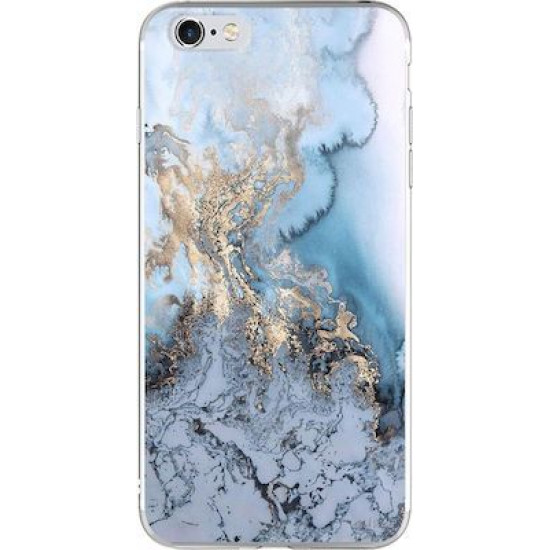 Silicon Marble Case iPhone 6/6s SM1 Blue