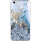 Silicon Marble Case iPhone 6/6s SM1 Blue