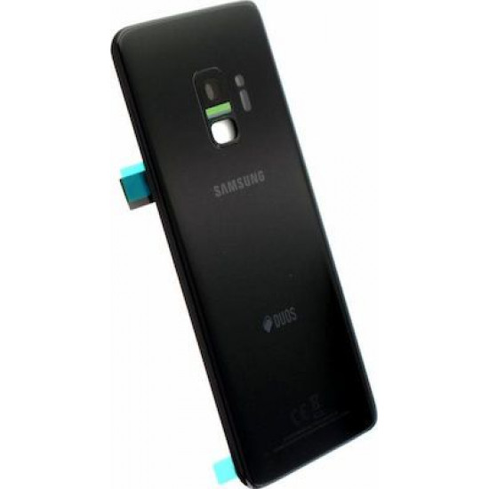 Back Cover DUAL For Samsung S9 Black
