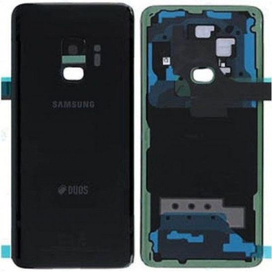 Back Cover DUAL For Samsung S9 Black