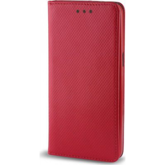 Book Magnet For Samsung J7 17 Red