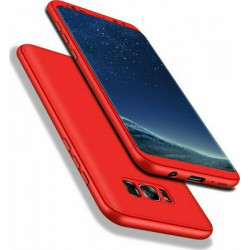 360 Full Cover & Temp.Film Samsung S8 Red