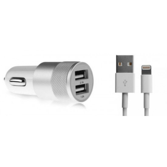 NEW ΦΟΡΤ 12V USB 2.1+1A For iPhone 6 + DATA