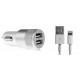NEW ΦΟΡΤ 12V USB 2.1+1A For iPhone 6 + DATA