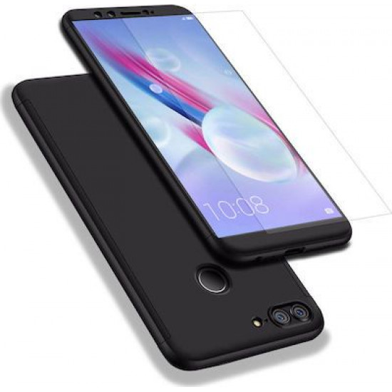 360 Full Cover & Temp.Glass Huawei Honor 9 Lite Black