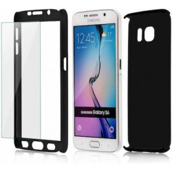 360 Full Cover & Temp.Glass Samsung A3 17 Black