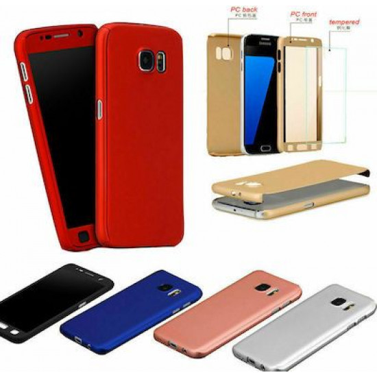 360 Full Cover & Temp.Film Samsung S9 Black