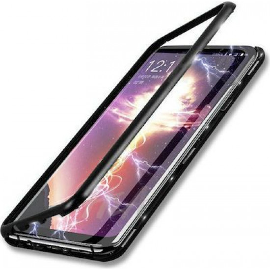 Θήκη Ancus 360 Full Cover Magnetic Metal για Apple iPhone 15 Pro Μαύρη
