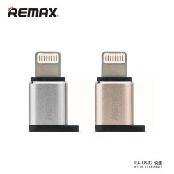 REMAX  OTG Adapter micro to Apple Gold