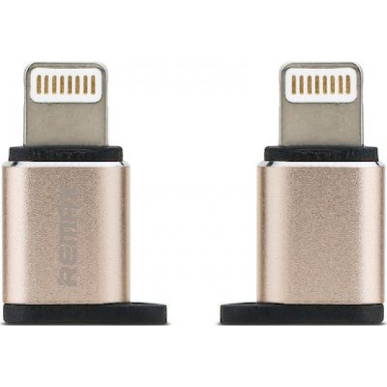 REMAX  OTG Adapter micro to Apple Gold
