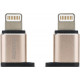 REMAX  OTG Adapter micro to Apple Gold