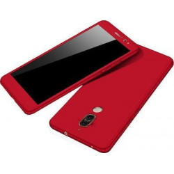 360 Full Cover & Temp.Glass Huawei Mate 10 Lite Red