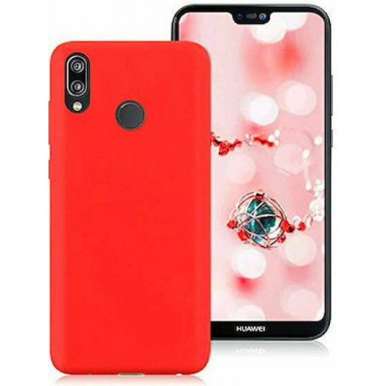 Back Cover S.Slim Huawei P20 Lite Red