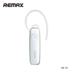 REMAX  Bluetooth Earphone RB-T8 White