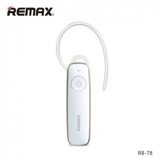 REMAX  Bluetooth Earphone RB-T8 White