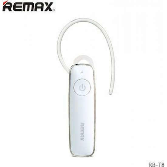 REMAX  Bluetooth Earphone RB-T8 White