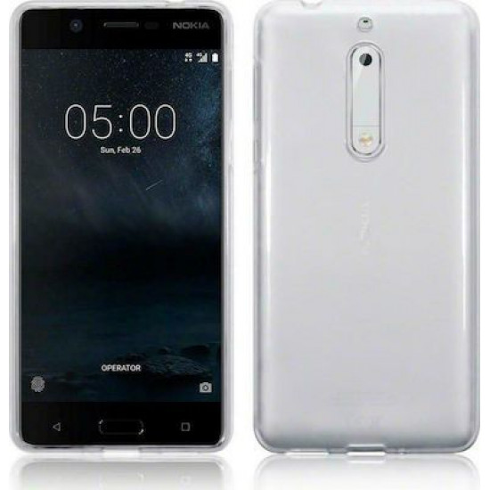 Silicon Case 0.3mm NOKIA 5 Clear