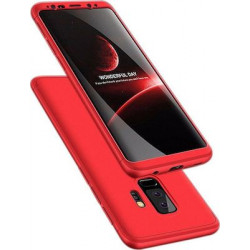 360 Full Cover & Temp.Film Samsung S9 Plus Red