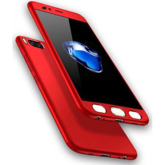360 Full Cover & Temp.Glass Xiaomi Mi A1/Mi 5X  Red