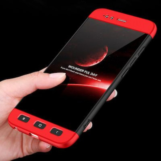 360 Full Cover & Temp.Glass Xiaomi Mi A1/Mi 5X  Red