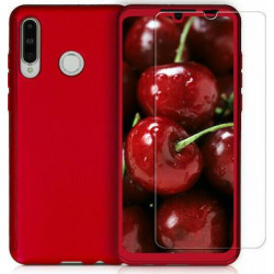 360 Full Cover & Temp.Glass Huawei P8/P9 Lite 17 Red