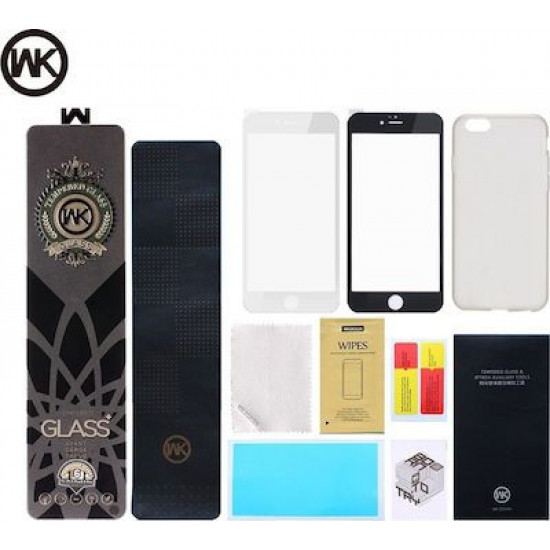 360 Full Cover & Temp.Glass iPhone 7/8/SE 2020 Silver