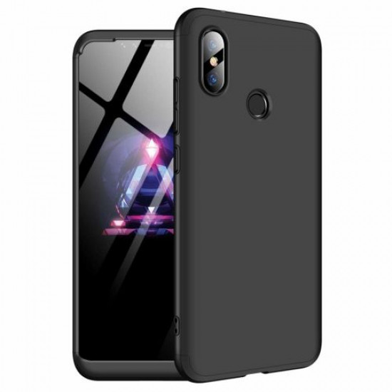 360 Full Cover & Temp.Glass Xiaomi Note 6 Pro Black