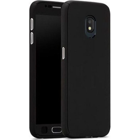 360 Full Cover & Temp.Glass Samsung J7 17 Black
