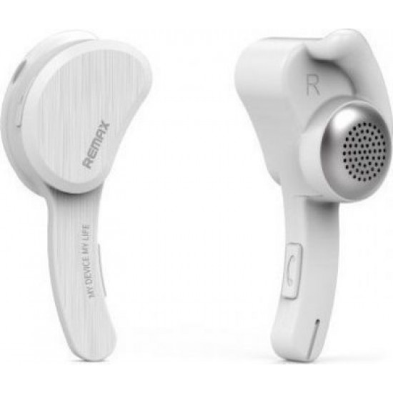 REMAX  Bluetooth Earphone RB-T10 White