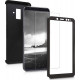 360 Full Cover & Temp.Glass Samsung J6 Plus 18 Black