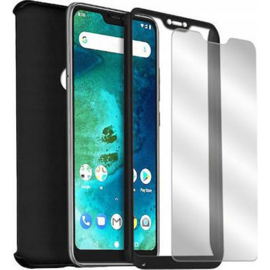 360 Full Cover & Temp.Glass Xiaomi Mi 8 Black