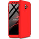 360 Full Cover & Temp.Glass Samsung J6 Plus 18 Red