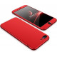 360 Full Cover & Temp.Glass iPhone 7/8 Plus Red