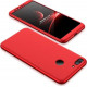 360 Full Cover & Temp.Glass Huawei Honor 9 Lite Red