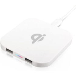 Wireless Charger QI 3 in 1 White