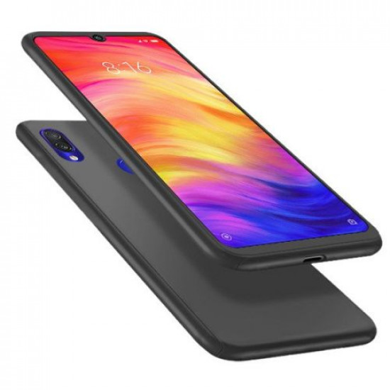 360 Full Cover & Temp.Glass Xiaomi Redmi 7 Black
