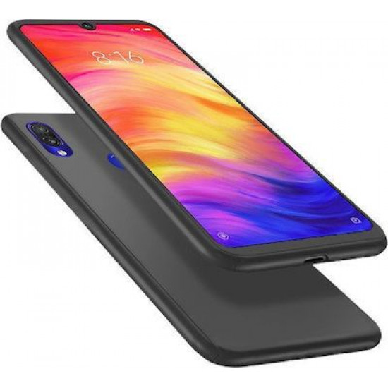 360 Full Cover & Temp.Glass Xiaomi Redmi 7 Black