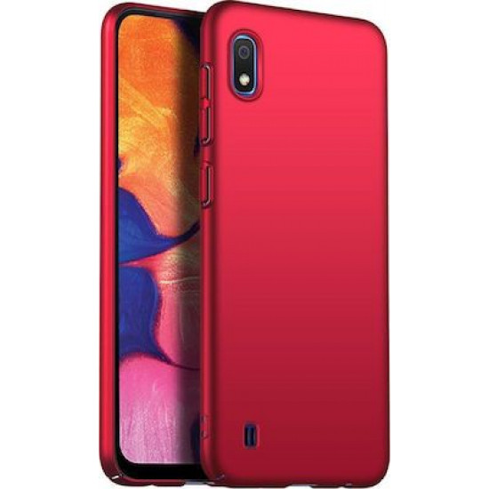 360 Full Cover & Temp.Glass Samsung A10/M10 Red