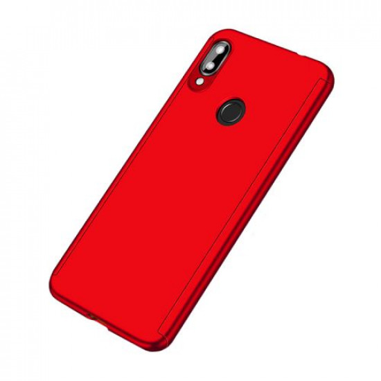 360 Full Cover & Temp.Glass Samsung A20E Red