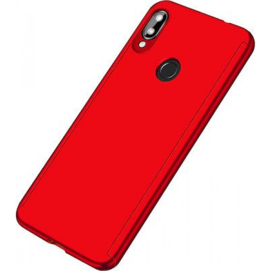 360 Full Cover & Temp.Glass Samsung A20E Red