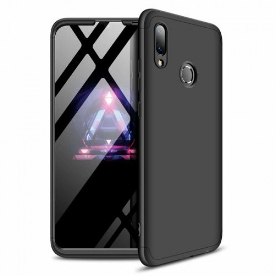 360 Full Cover & Temp.Glass Huawei Y7/Y7 Prime 19 Black